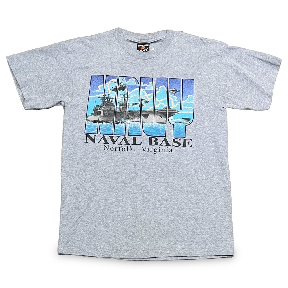 Vintage Navy Naval Base Virginia T